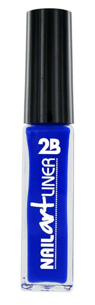 2b Nail Art Liner Royal Blue 16 - Nagellak 8ml