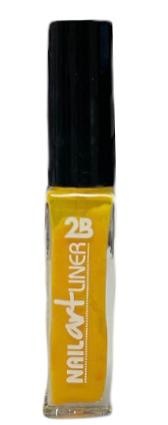 2b Nail Art Liner Yellow 12 - Nagellak 8ml