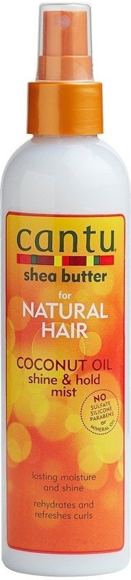 Cantu Shea Butter Natural Hair Coconut Oil Shine & Hold Mist 249 Ml