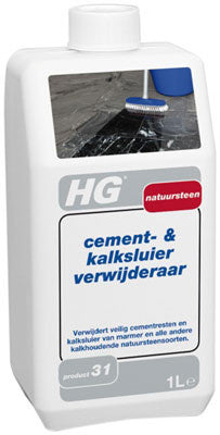 Hg Natuursteen Cement- & Kalksluier Verwijderaar - 1 Liter