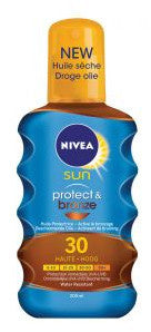 Nivea Sun Protect&Bronze Oil Spf 30-200ml