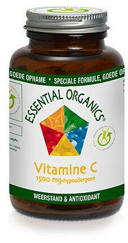 Essentail Organics Vitamine C 1500mg Hypoallergeen- 75 Tabletten