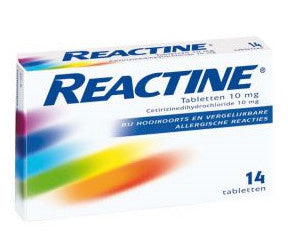 Reactine Anti-Histaminicum 10 Mg - 14 Tabletten