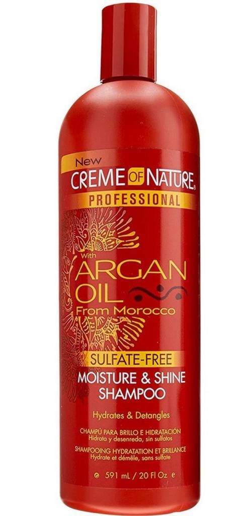 Creme Of Nature Argan Oil Moisture & Shine Sulfate -Free Shampoo 591 Ml