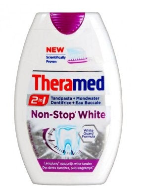 Theramed Zahnpasta 2in1 Non Stop White - 75 ml