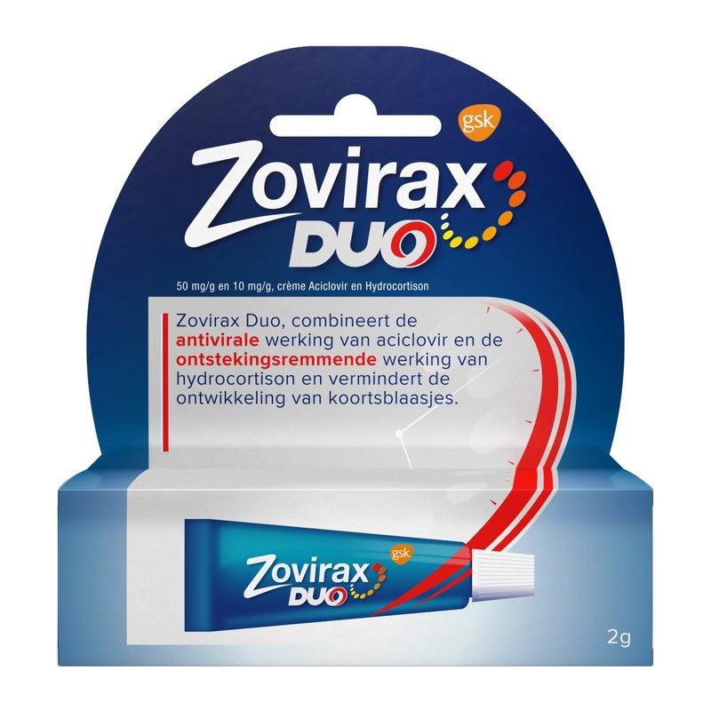 Zovirax Duo - Koortslipcreme 2g