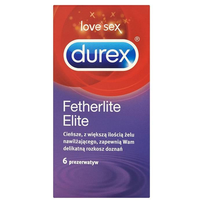 Durex Fetherlite Elite – 6 Stück