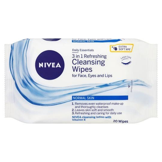 Nivea 3-in-1-reinigungsgerät Für Den Normalen Haushalt – 20 Stück