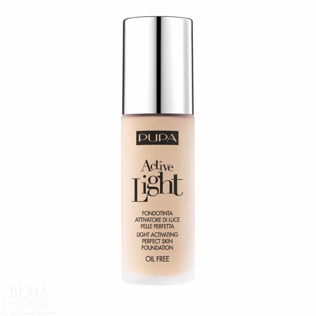 Pupa Milano Active Light Foundation 010 Porzellan - 30 Ml