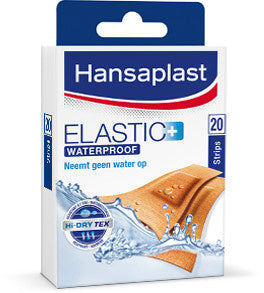 Hansaplast Elastisch, Wasserfest - 20 Streifen