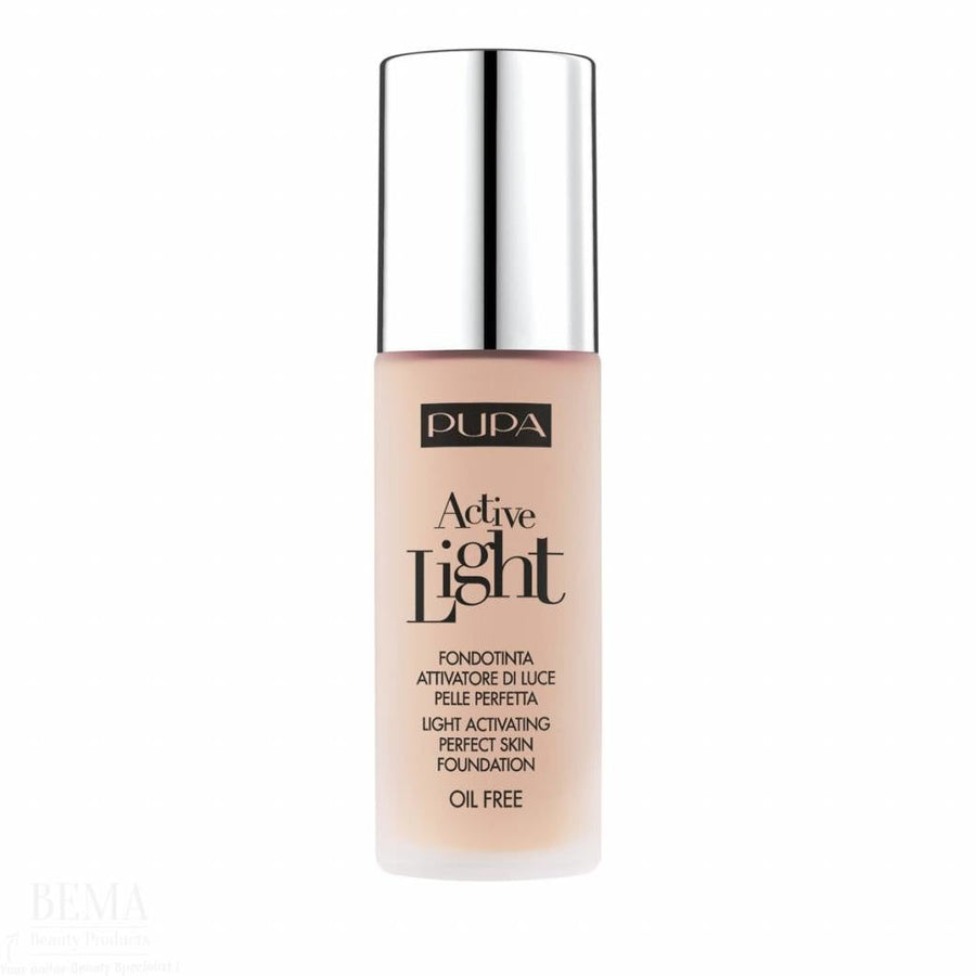 Pupa Milano Active Light Foundation 020 Nude - 30 Ml