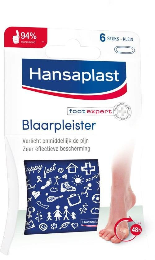 Hansaplast Blasenpflaster Klein - 6 Stück