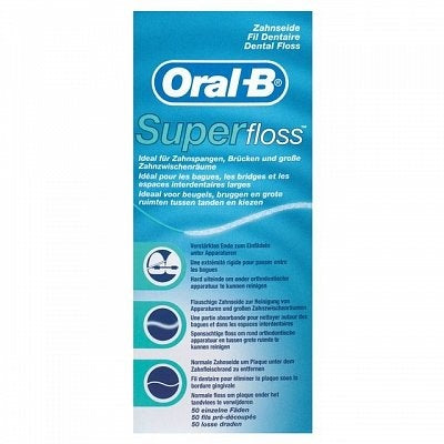 Oral B Floss Super Regular – 50 Stück