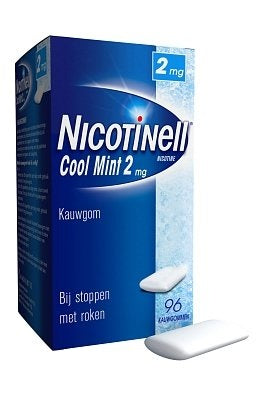 Nicotinell Kaugummi 2 Mg Minze – 96 Stück