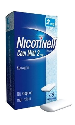 Nicotinell Kaugummi 2 Mg Minze – 48 Stück