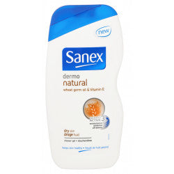 Sanex Duschgel Dermo Natural - 500 Ml