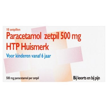 Htp Paracetamol-zäpfchen 500 Mg – 10 Sup