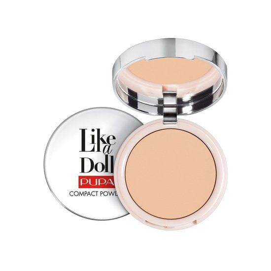 Pupa Like A Doll Compact Powder 003 Natural Beige – 1 Stück