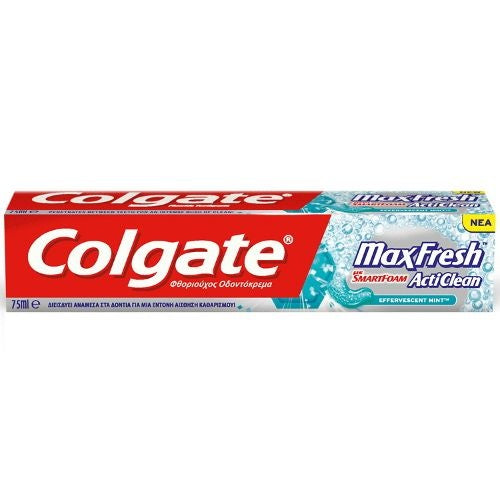 Colgate Zahnpasta Max Fresh Acticlean - 75 Ml