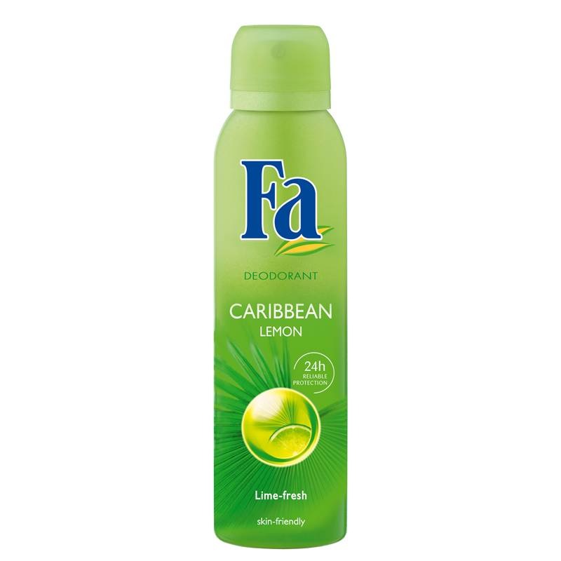 Fa Deo Spray Karibik Zitrone - 150 Ml