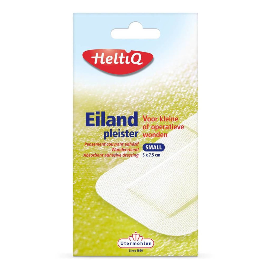 Heltiq Inselpflaster Klein 7,5 X 5 Cm – 8 Stück