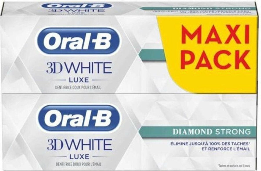 Oral-b 3d White Diamond Strong - Teigwaren 2x75ml