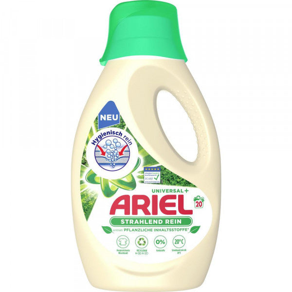 Ariel Flüssigwaschmittel – Gemüse Universal 20 Messlöffel / 1100 Ml