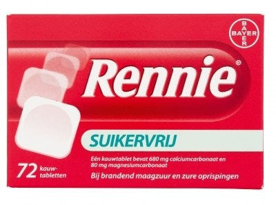 Rennie Zuckerfrei – 72 Tabletten