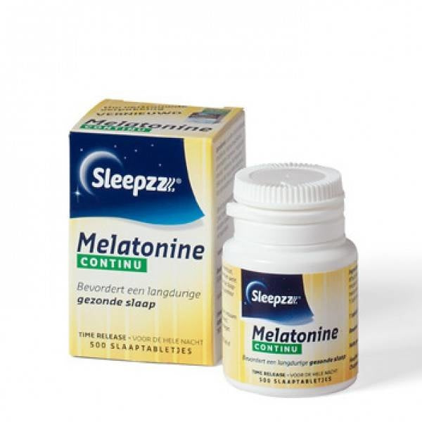 Sleepzz Melatonin Kontinuierlich – 500 Tabletten