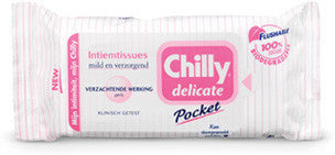 Chilly Taschenfeuchtigkeitstücher 12 Stück