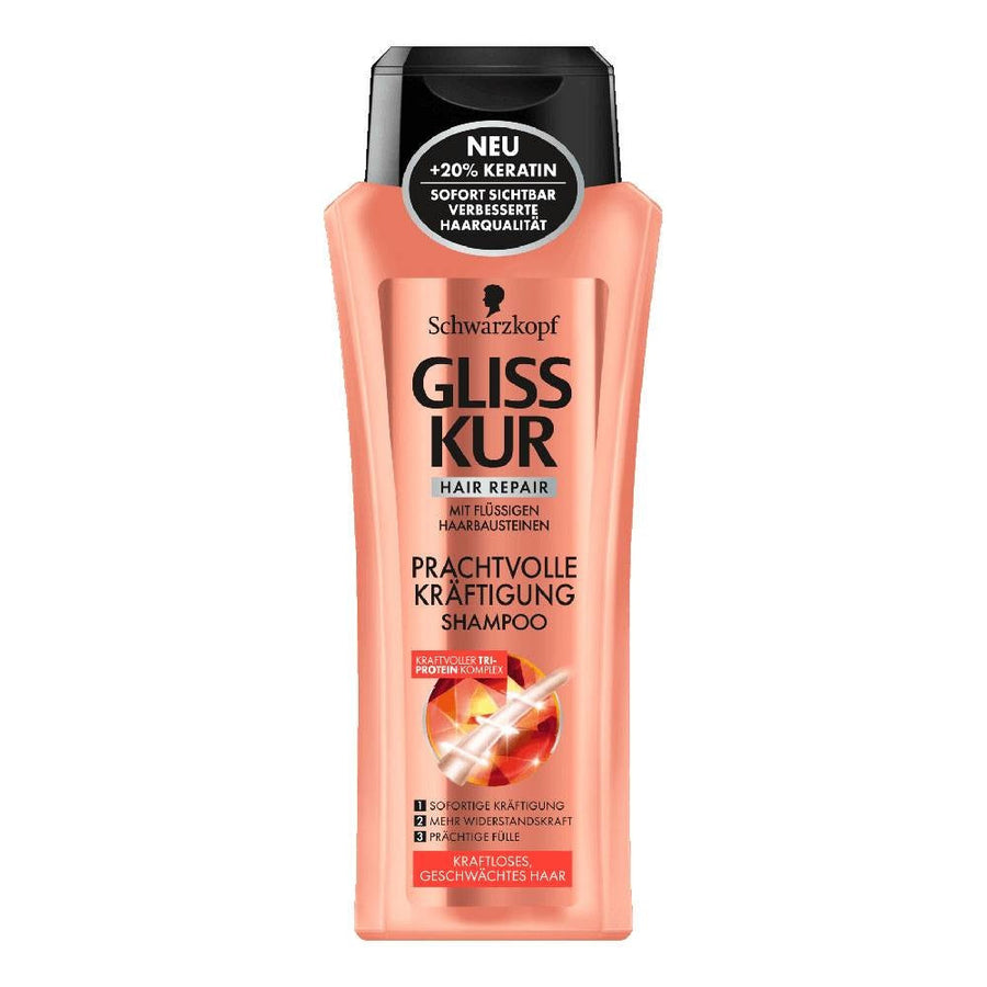 Gliss Kur Shampoo Magnificent Strength - 250 Ml