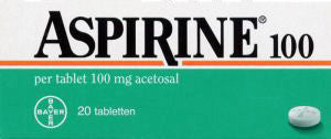 Aspirine 100 Kunst – 20 Tabletten