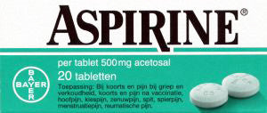 Aspirine 500 Erwachsene – 20 Tabletten