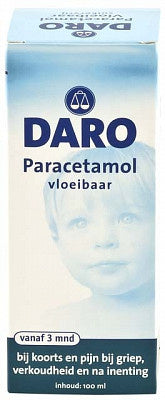 Darokind Paracetamol-flüssigkeit – 100 Ml