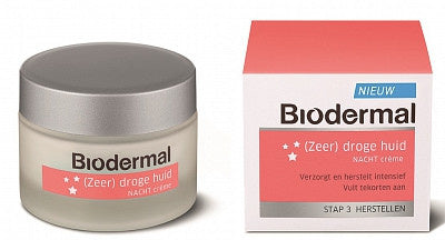 Biodermal Nachtcreme Für Trockene Haut – 50 Ml