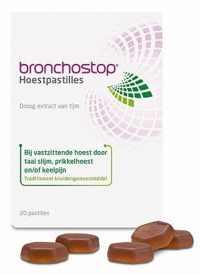 Bronchostop Hustenpastillen - 20 Stück