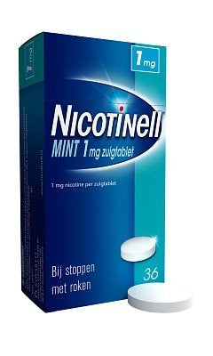 Nicotinell Lutschtablette 1 Mg Minze – 36 Tabletten