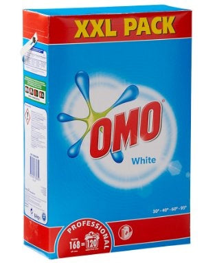 Omo Waschpulver Weiß 120 Waschgänge - 8,4 Kg