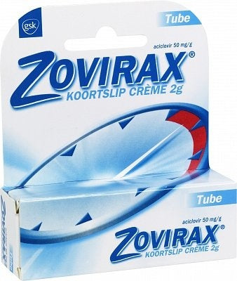 Zovirax Tube Mit Lippenherpescreme – 2 Gramm