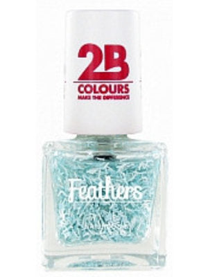 2b Feathers Blue 611 – Nagellack 9,5 Ml