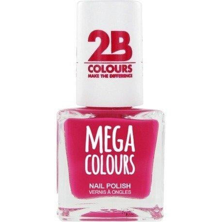 2b Mega Colors Dunkelrosa 627 – Nagellack 9,5 Ml