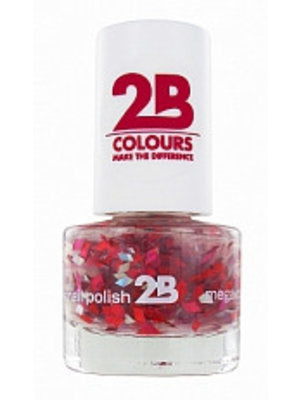 2b Mega Colors Harlekino Ruby 048 – Nagellack 5,5 Ml