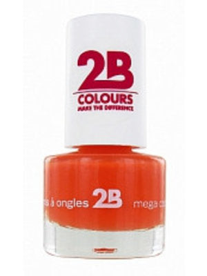 2b Mega Colors Hellorange 016 – Nagellack 5,5 Ml