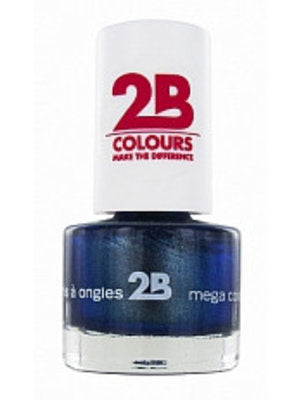 2b Mega Colors Sugar Metal Türkis 039 – Nagellack 5,5 Ml