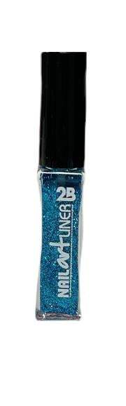 2b Nail Art Liner Azurblau 06 - Nagellack 8ml