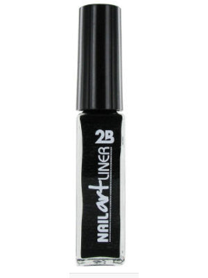 2b Nail Art Liner Schwarz 01 – Nagellack 8 Ml