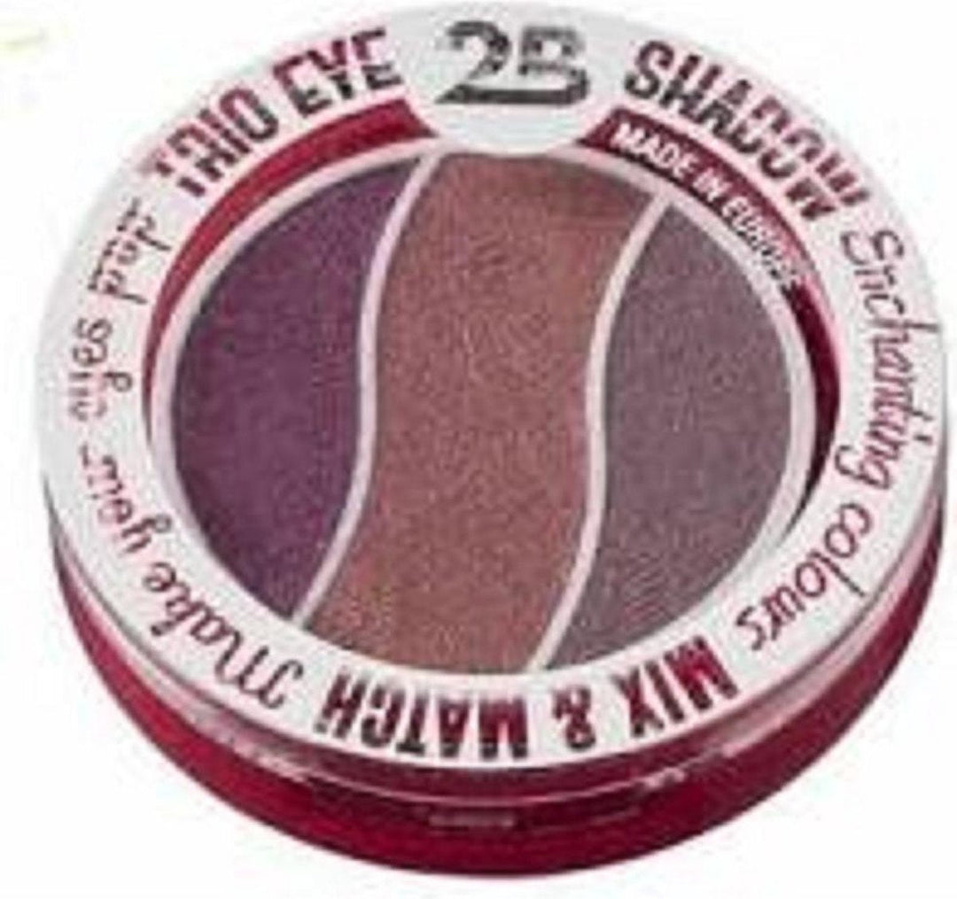 2b Trio Lidschatten Mix & Match Taupe/pink/burgund – Lidschatten 2,4 G