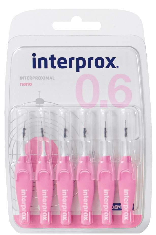 Interprox Interdentalbürsten Nano 1,9 Mm Rose – 6 Stück