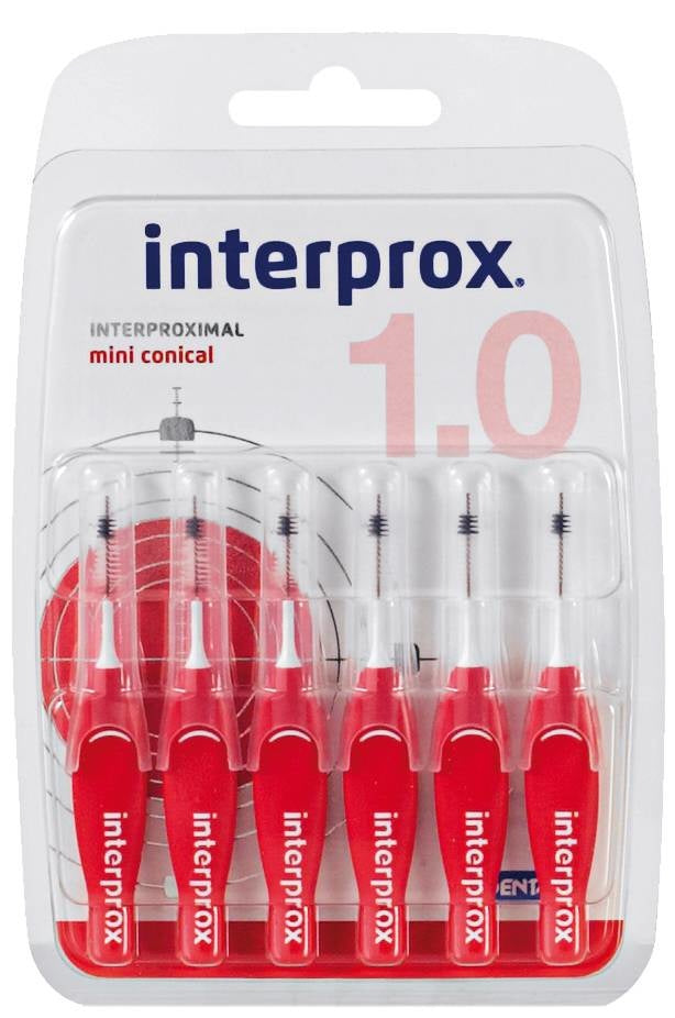 Interprox Interdental Mini Conic Rot - 6 Stück