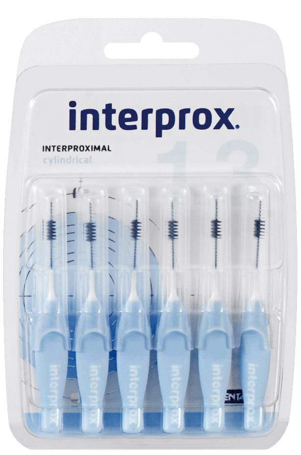 Interprox Interdental-zylinder 3,5 Mm Grau – 6 Stück